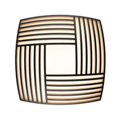 Secto Design Kuulto 9101 tak/vägg plafond, svart 40cm 2700k
