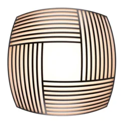 Secto Design Kuulto 9100 tak/vägg plafond, svart 52cm 2700k