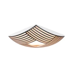 Secto Design Kuulto 9101 tak/vägg plafond, svart 40cm 2700k