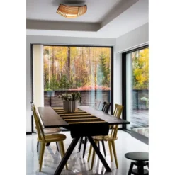 Secto Design Kuulto 9100 tak/vägg plafond, svart 52cm 2700k