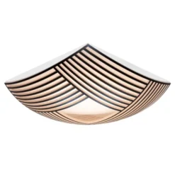 Secto Design Kuulto 9100 tak/vägg plafond, svart 52cm 3000K