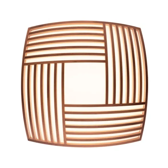 Secto Design Kuulto 9101 tak/vägg plafond, valnöt 40cm 2700k