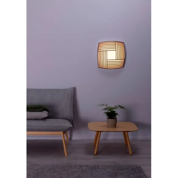 Secto Design Kuulto 9101 tak/vägg plafond, valnöt 40cm 2700k