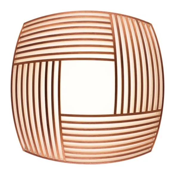Secto Design Kuulto 9100 tak/vägg plafond, valnöt 52cm 3000K