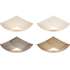 Secto Design Kuulto 9100 tak/vägg plafond, valnöt 52cm 3000K