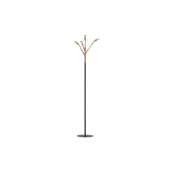 Örsjö Belysning Kvist 4 golvlampa, råkoppar/svart 190cm