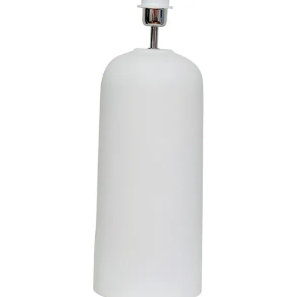 Hallbergs Belysning Laguna Lampfot Matt vit 18cm