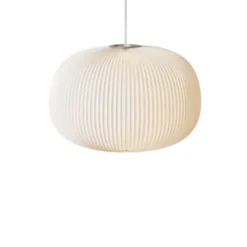 Le Klint Lamella 1 pendel, vit/aluminium