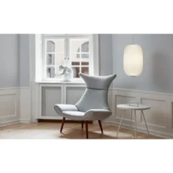 Le Klint Lamella 2 pendel, vit/aluminium
