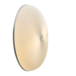 Le Klint Lamella plafond vägg/tak, vit/aluminium 50cm