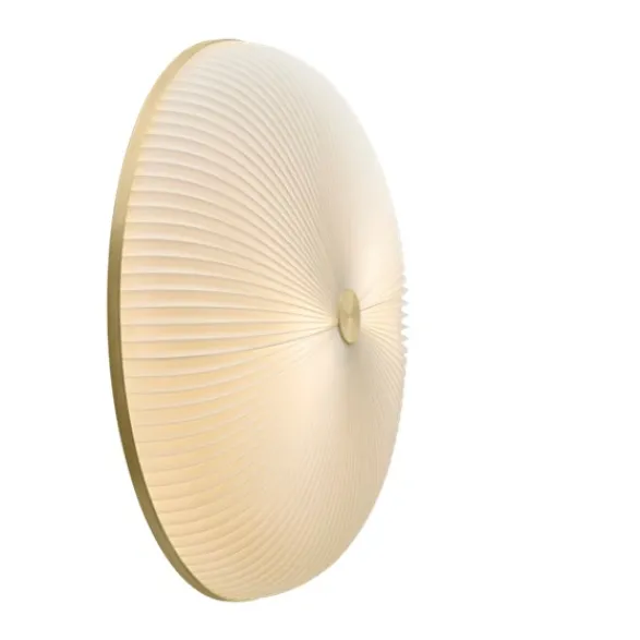 Le Klint Lamella plafond vägg/tak, vit/guld 50cm