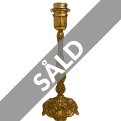 Vintage by Bright 1-2-3 Lampfot Brass Column, mässing