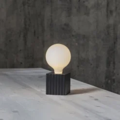 Star Trading Lampfot E27 Box Svart