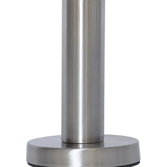 Star Trading Lampfot E27 Glans Stål 17cm