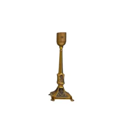 Vintage by Bright 1-2-3 Lampfot Mässing, 29 cm