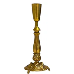 Vintage by Bright 1-2-3 Lampfot Mässing, 24 cm