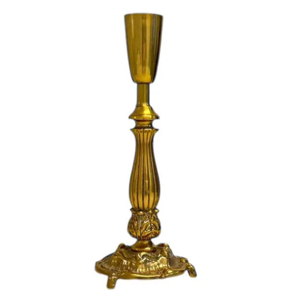 Vintage by Bright 1-2-3 Lampfot Mässing, 24 cm