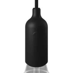Creative cables Lamphållare E27 i silikon med strömbrytare