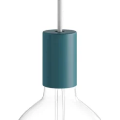 Creative cables Lamphållare E27 Pastellfärg med dold dragavlastare