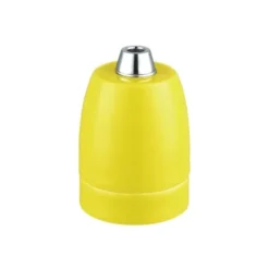 Halo Design Lamphållare Gul Porslin, E27