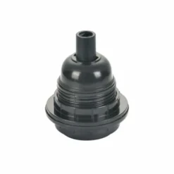 Halo Design LAMPHÅLLARE plast med o-ring E27 Svart