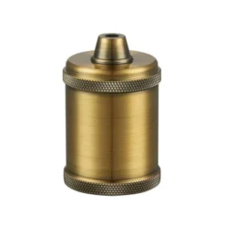 Halo Design Lamphållare RAW E27, antik mässing