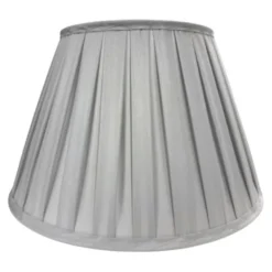 Vallentuna Armatur & Skärmateljé Lampskärm 35.a Boxpleated Ljusgrå 35 cm