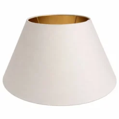 Vallentuna Armatur & Skärmateljé Lampskärm Creme/Guld 43cm