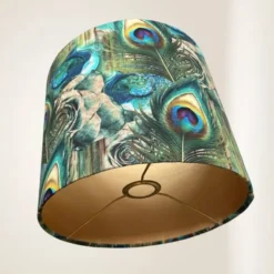 The lampstudio Lampskärm Emerald Plume 30 cm