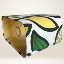 The lampstudio Lampskärm Graphic Green Rektangulär 30 cm