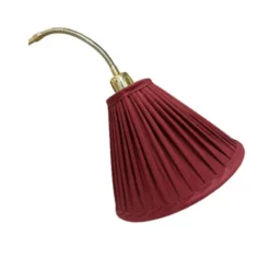 Vallentuna Armatur & Skärmateljé Lampskärm Handplated Vinröd 24cm
