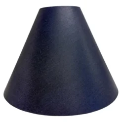 Vallentuna Armatur & Skärmateljé Lampskärm Kon Mörkblå/Guld 24 cm