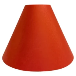 Vallentuna Armatur & Skärmateljé Lampskärm Kon Röd/Guld 24 cm