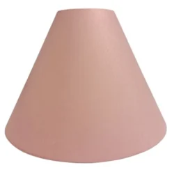 Vallentuna Armatur & Skärmateljé Lampskärm Kon Rosa/Vit 24 cm