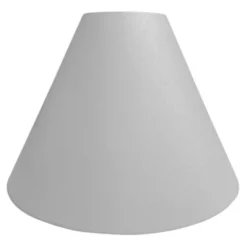 Vallentuna Armatur & Skärmateljé Lampskärm Kon Vit/Vit 24 cm