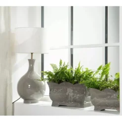 A Lot Decoration Lampskärm Linne Cylinder Creme 30cm