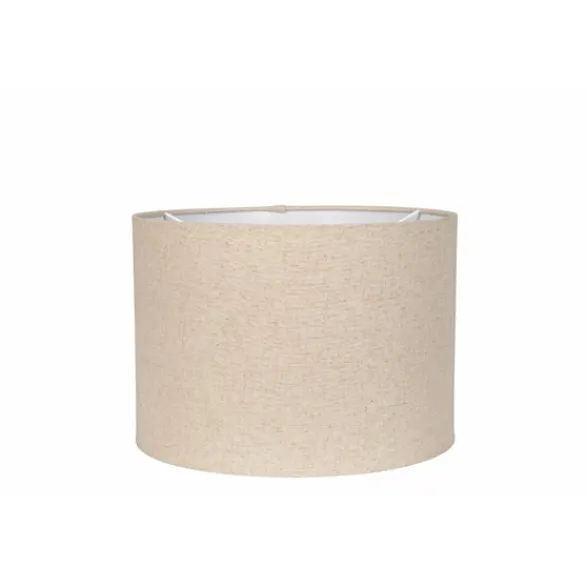 A Lot Decoration Lampskärm Linne Cylinder Natur 30cm