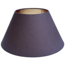 Vallentuna Armatur & Skärmateljé Lampskärm Mörkgrå/Guld 43cm