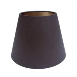 Vallentuna Armatur & Skärmateljé Lampskärm Mörkgrå/Guld 19cm