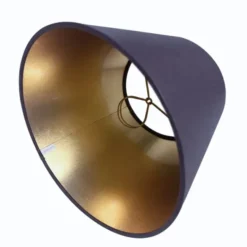 Vallentuna Armatur & Skärmateljé Lampskärm Mörkgrå/Guld 18cm