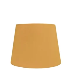 Vallentuna Armatur & Skärmateljé Lampskärm Oval Gul/Vit 20 cm