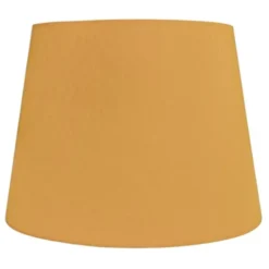 Vallentuna Armatur & Skärmateljé Lampskärm Oval Gul/Vit 25 cm