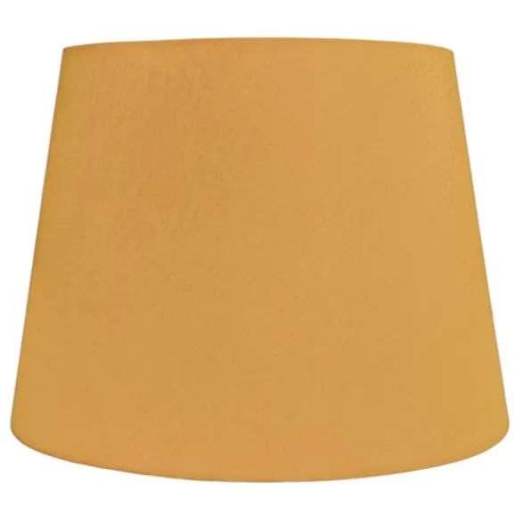 Vallentuna Armatur & Skärmateljé Lampskärm Oval Gul/Vit 25 cm