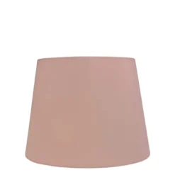 Vallentuna Armatur & Skärmateljé Lampskärm Oval Rosa/Vit 20 cm