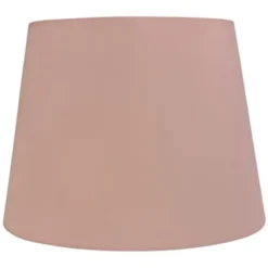 Vallentuna Armatur & Skärmateljé Lampskärm Oval Rosa/Vit 25 cm