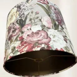 The lampstudio Lampskärm Velvet Roses 40 cm