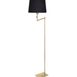 Konsthantverk Lampskärm Viken svart sammet, 32 cm