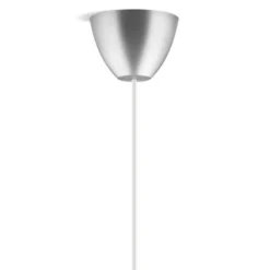 Dezall Lamptops round, silver 11,7cm