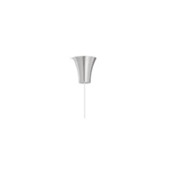 Dezall Lamptop tjus, mattsilver 11,7cm