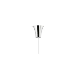 Dezall Lamptop tjus, silver 11,7cm
